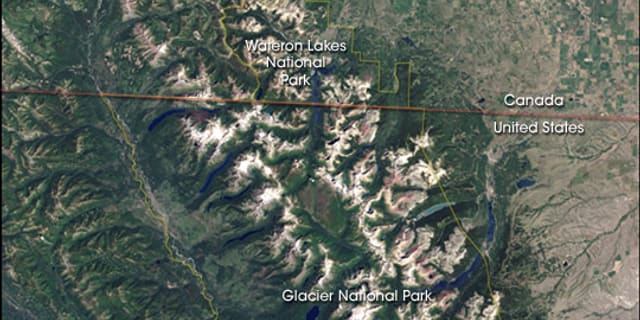 Waterton-Glacier International Peace Park